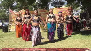 Desert Tribe Belly Dance at Pirate Fest 2017
