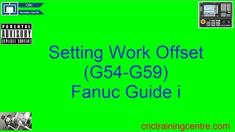 Setting Work offset Fanuc Manual Guide i