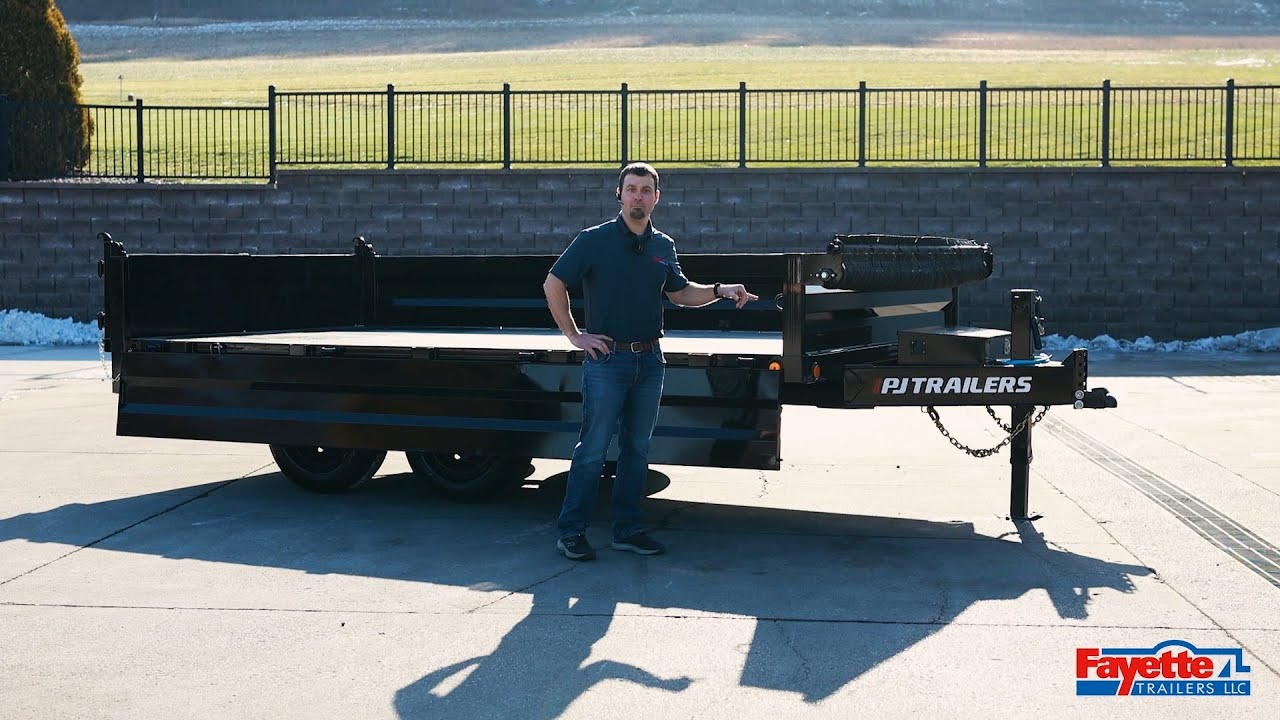 PJ D8 Deck-Over Dump | Fayette Trailer Sales
