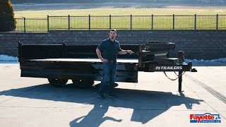 PJ D8 Deck-Over Dump | Fayette Trailer Sales