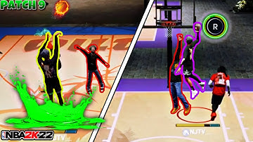 NEW OVERPOWERED MULTI-WAY INSIDE-OUT SCORER BUILD IN NBA 2K22 PATCH 9! 99 CONTACT DUNK PACKAGE!