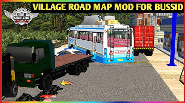 VILLAGE ROAD MAP MOD FOR BUS SIMULATOR INDONESIA | BUSSID MAP MOD | BUSSID V3.7.1