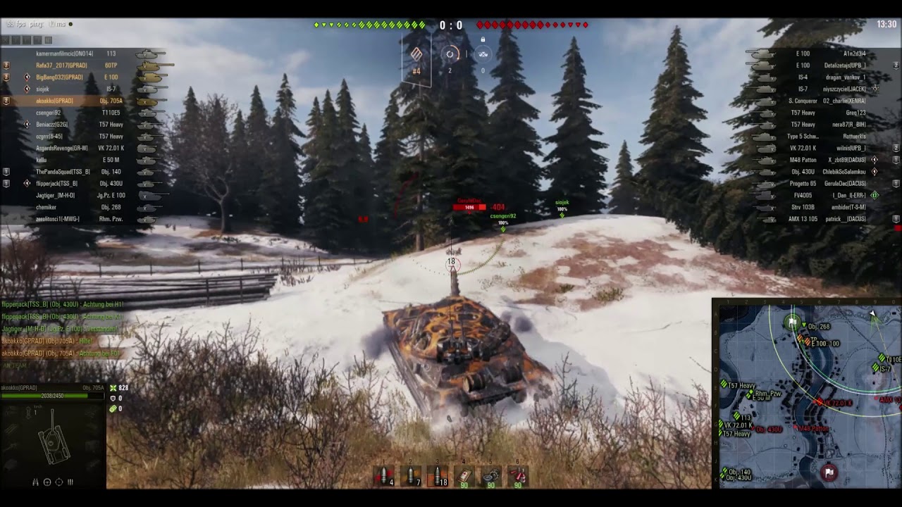 pcwelt linux 5 Random GAMES in WORLD of TANKS am SAMSTAG-wot deutsch OBJECT 705A !