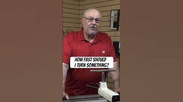 Optimal Speed for Turning - The Secret of Pi #woodturning #woodlathe #lathe #woodworking #shorts