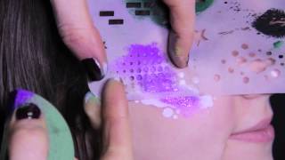 Graffiti Eyes Makeup Stencil Techniques - Face Painting designs