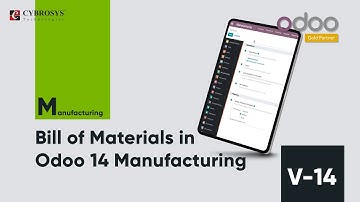 Bill of Materials in Odoo 14 Manufacturing