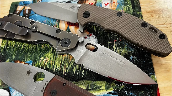 TODAYS CARRY + STRIDER SMF SHARPENING RESULTS!