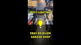 Best Lighting for eBay Reseller Garage Shop - Office Shed LED Strip Lights Resell Tips