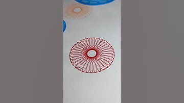 Amazing Spirograph #spirograph #satisfying #viral #art #asmr #spirographshr #shorts