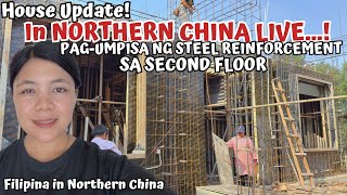 🇨🇳 Rural China House Update: Installing Steel Reinforcement As Support for the Second Floor 
