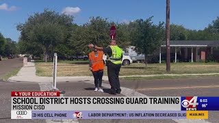 Mission CISD cross guard training
