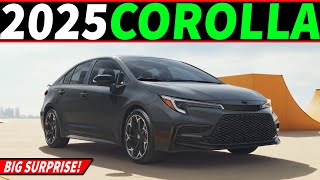 The 2025 Corolla just got UDPATED...I wasn't expecting this