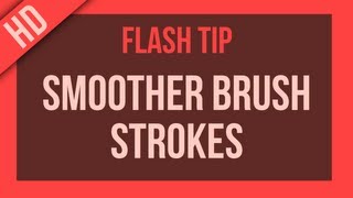 Flash Tutorial: Smoother Brush Strokes