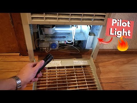 How To Light your Furnace Pilot Light. Lighting Gas Heater Pilot Light -Jonny DIY