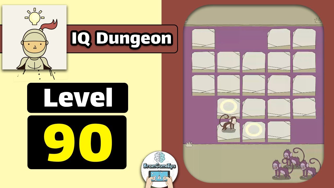 IQ Dungeon - Level 90 Walkthrough