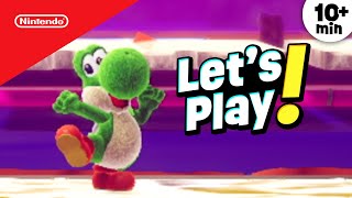 Let’s Play Yoshi’s Crafted World: Gameplay For Kids 🥰 🎮 | @playnintendo