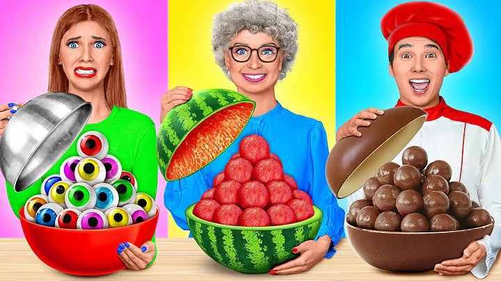 Me vs Grandma Cooking Challenge | Who Wins the Secret Kitchen Battle by Multi DO Challenge