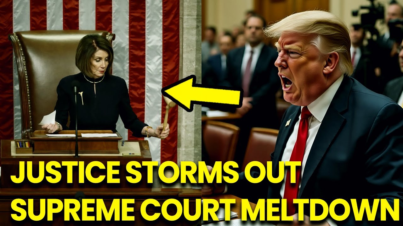 Justice STORMS OUT LIVE as Trump Sparks Supreme Court MELTDOWN