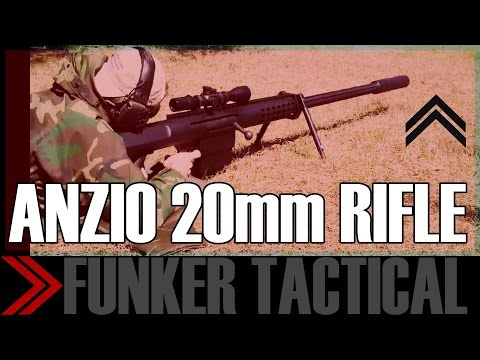 ANZIO 20MM SHOULDER FIRED RIFLE! | Down Range With Funker Tactical