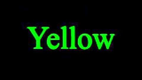 The Stroop Test