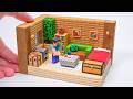 DIY Miniature Minecraft Room - Polymer Clay
