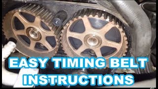 CHRYSLER PT CRUISER TIMING BELT REPLACEMENT Dodge Neon replace water pump