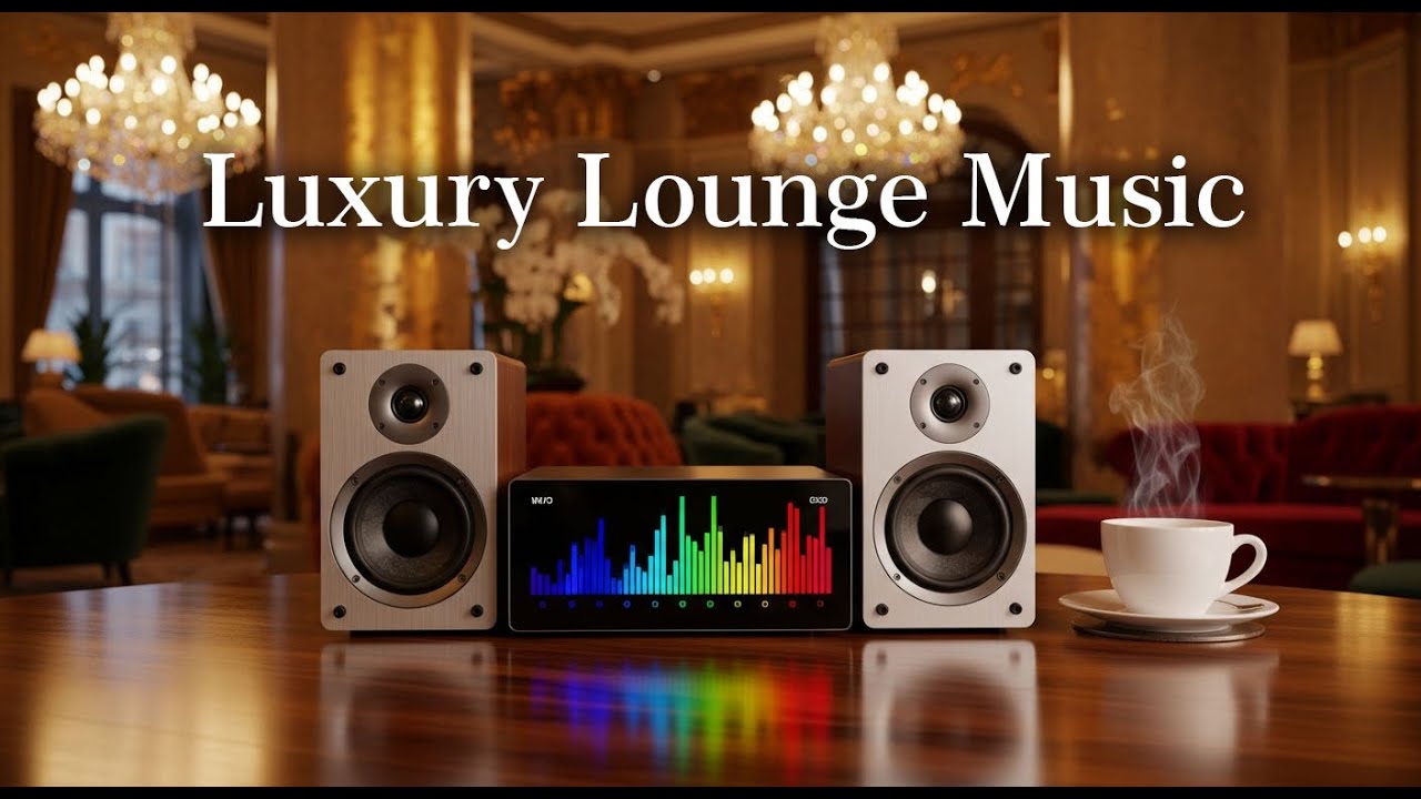 Luxury Hotel Jazz Ambience ✨ Smooth Lounge Music for Lobby, Restaurant, Work, Relax & Elite Spaces