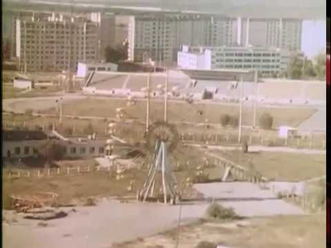 Chernobyl & Pripyat (1988) RARE FOOTAGE - Flying Over The Zone