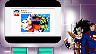 Raditz and Superman React to If Dragon Ball Z Had Facebook - F In Chat For Krillin!