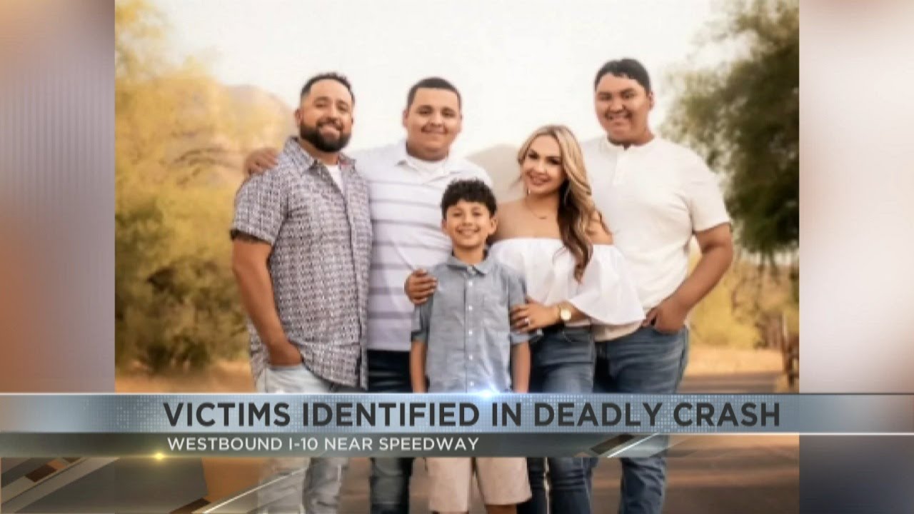 Fatal crash on I-10 in Tucson claims lives of mother and son - YouTube
