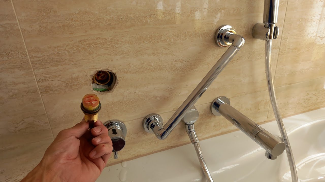 pulsante deviatore doccia non funziona