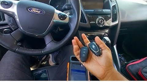 Ford Focus 2011-2019 Proximity Smart Key Programming by vvdi key tools max