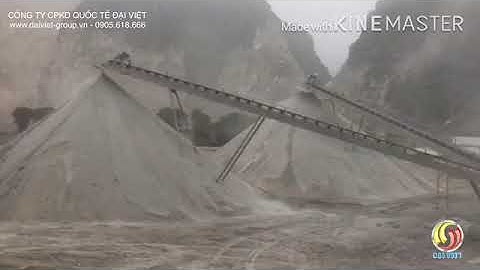 Dây chuyền nghiền cát nhân tạo từ đá vôi