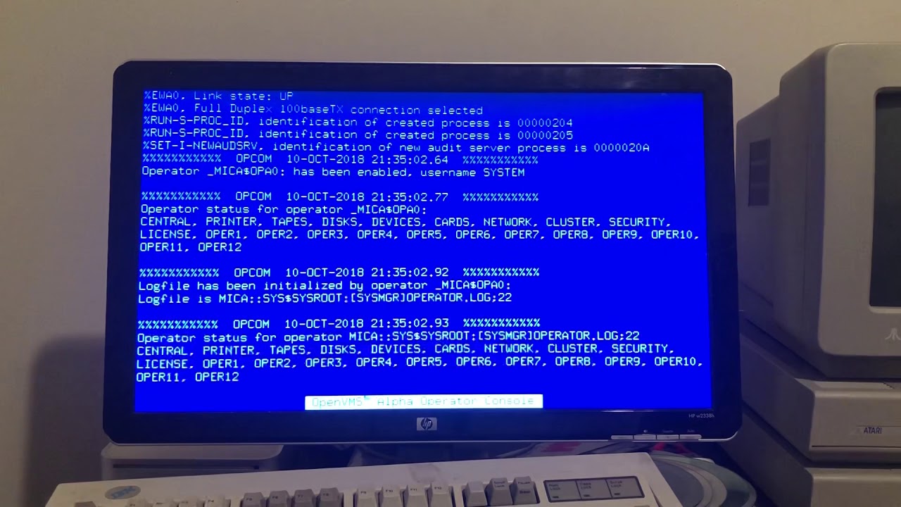 Digital Personal Workstation 433au: booting VMS 8.4, poking at SRM firmware