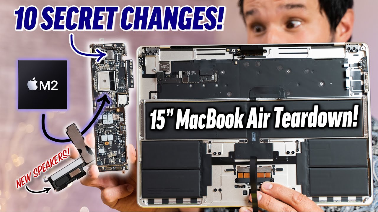 15 MacBook Air Teardown: I CAN'T Believe Apple did THIS 