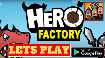 Lets Play Hero Factory - Idle Factory Manager Tycoon, Android Gameplay, Begginer Tips and Walktrough