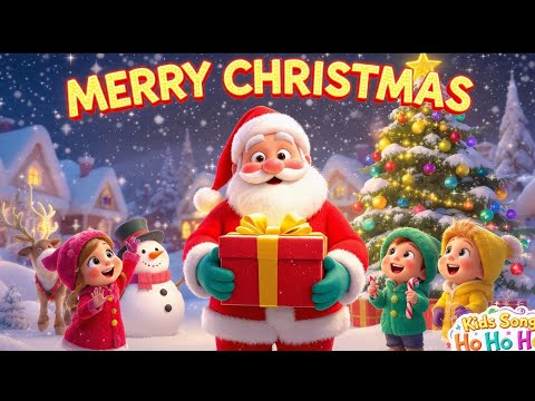 🎄 Merry Christmas Song for Kids – Santa Dance & Jingle Bells Fun | Cute ...