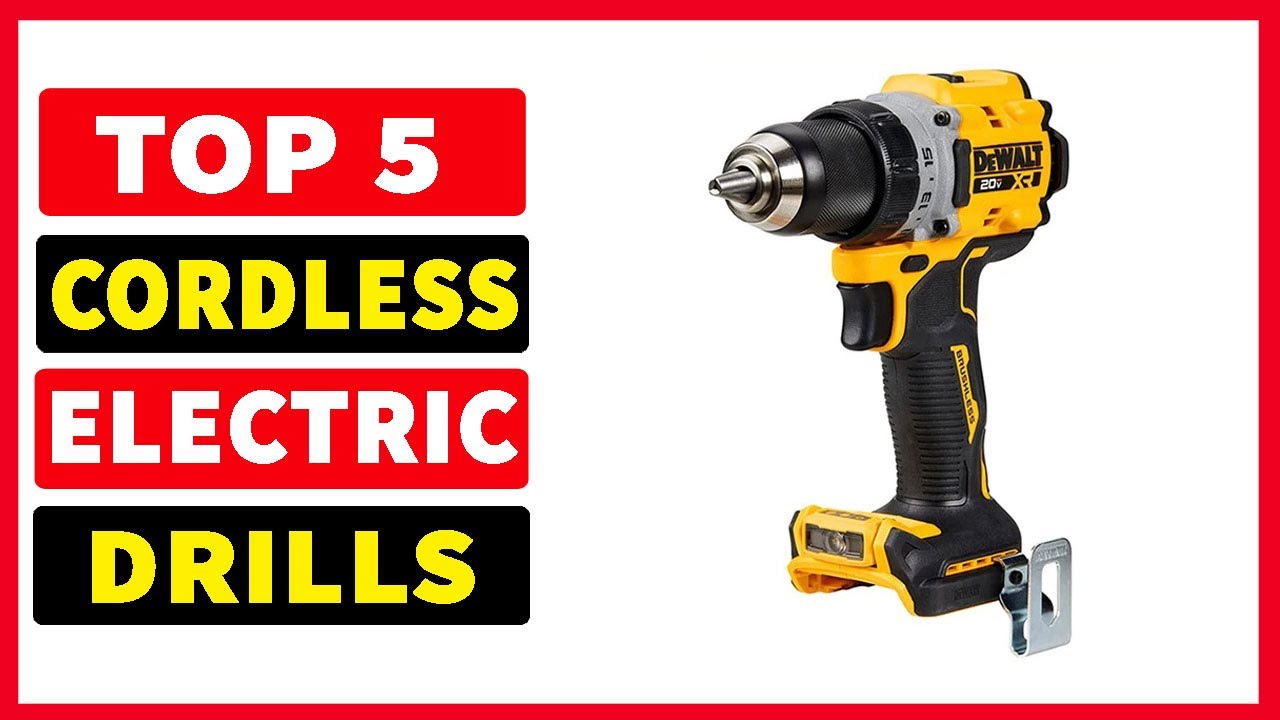 Top 5 Best Cordless Electric Drill 2025 - YouTube