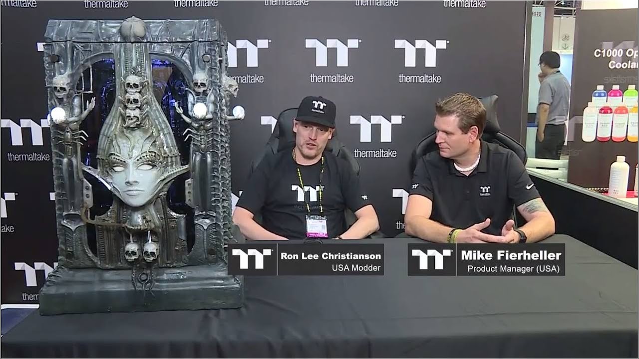 Computex 2017 Thermaltake Modder Interview - Ron Lee Christianson - YouTube