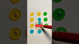 Number Connect Puzzle - #drawing #games #funny #iqtest #maths #shorts
