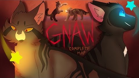 Gnaw- Brambleclaw and Hawkfrost- COMPLETE Warriors MAP