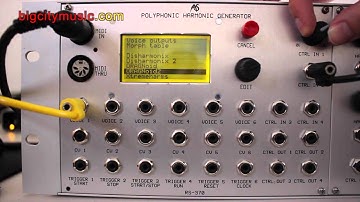 A.S. rs370 Polyphonic Harmonic Generator morph tables