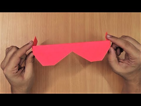 How to make a paper Glasses? 