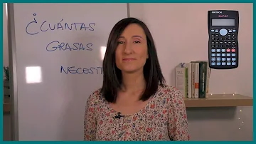 ¿Cuánta grasa debo comer al día?