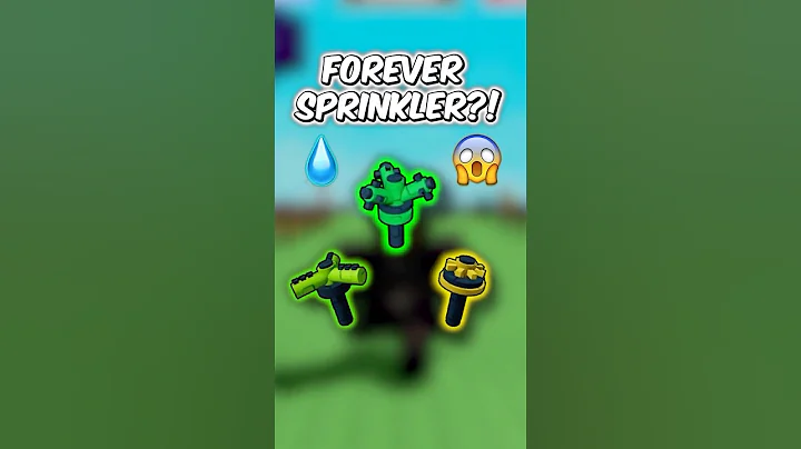 Updated Sprinkler Glitch in Grow a Garden ( Roblox ) #growagarden