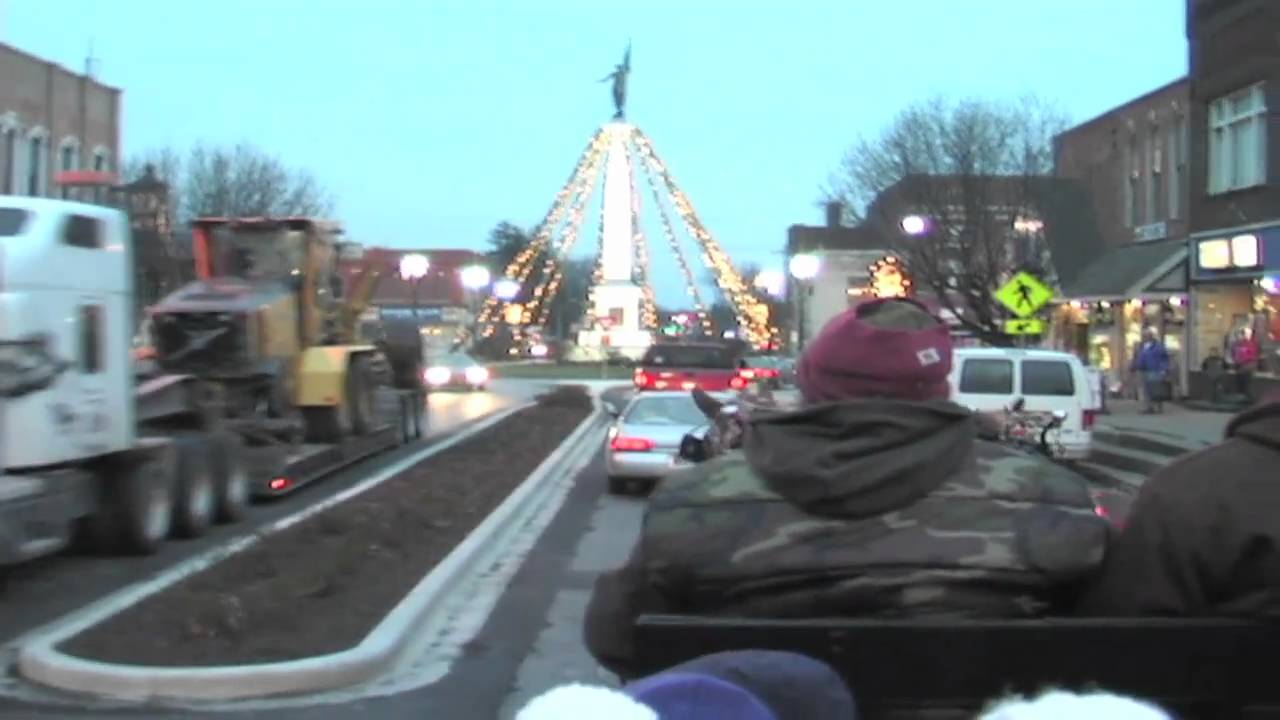 christmas horse drawn carriage ride through downtown fremont christmas events
