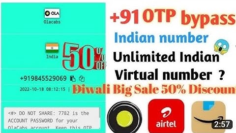 Indian number OTP bypass | virtual number OTP bypass | unlimited OTP bypastrick #otpbypass #website