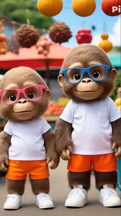 Cintaku Hanya Kamu eh oh eh oh #monyet #bayi #lucu