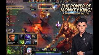 26 KILL STREAK! 🔥 | Monkey King Goes WILD | Dota 2 Full Game screenshot 3
