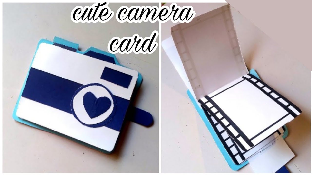 camera card | popup photos card | handmade card | diy gift ideas ...